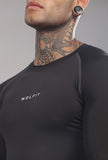 504 Evolve compression tshirt Full sleeve - Black