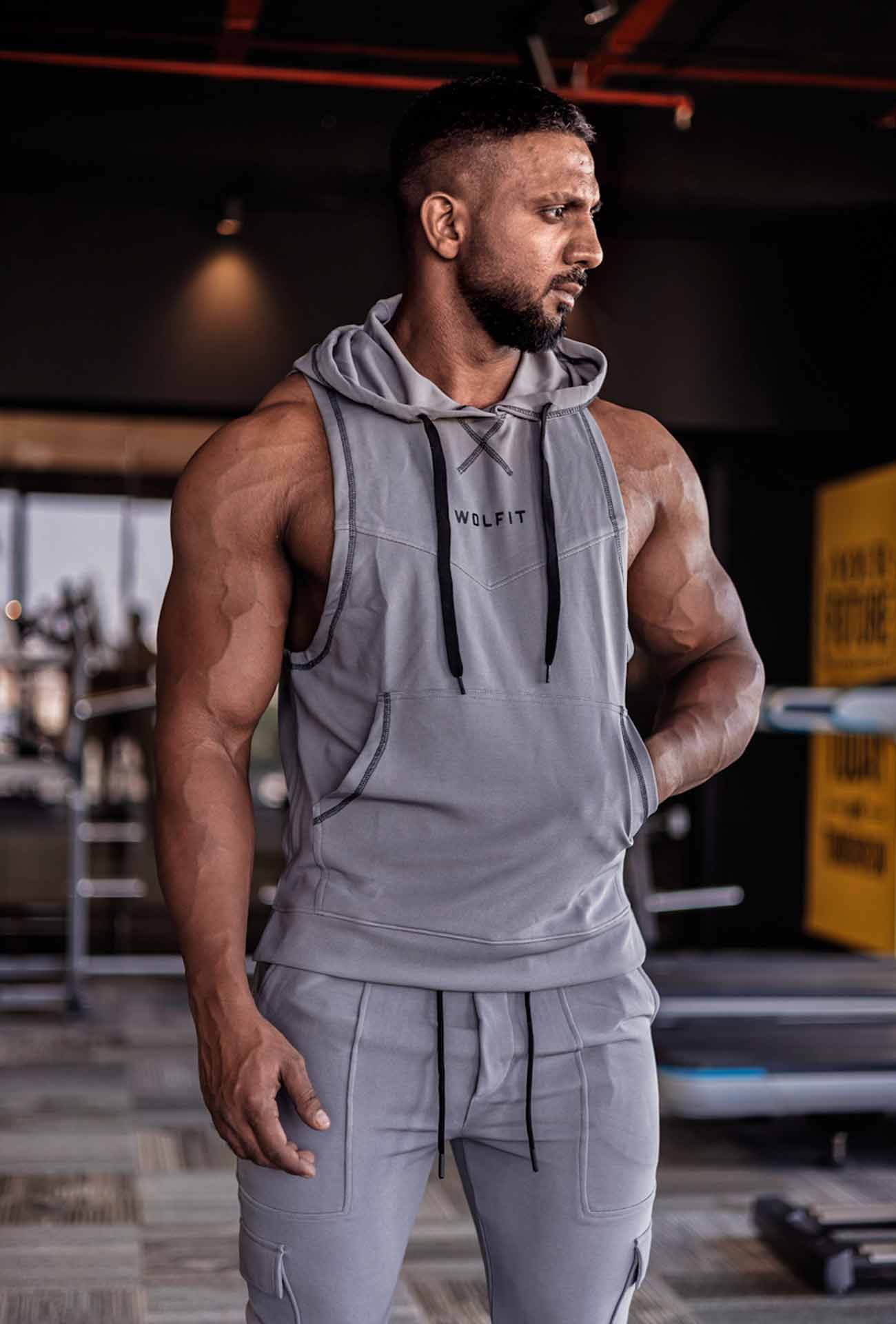 Adonis hoodie 2.0 - Grey