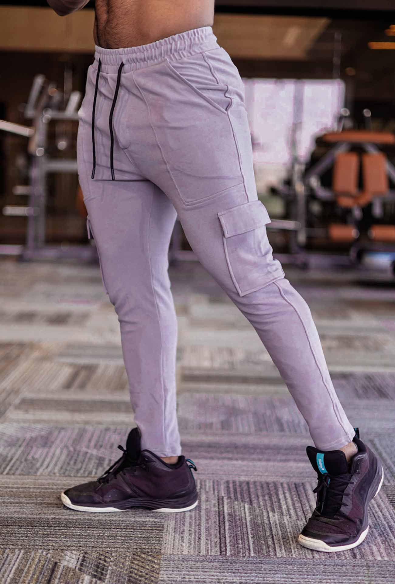 Adonis Cargo Trackpant - Grey