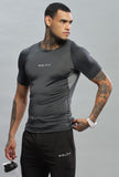 501 Speed Compression Half Sleeve T-shirt - Dark Grey