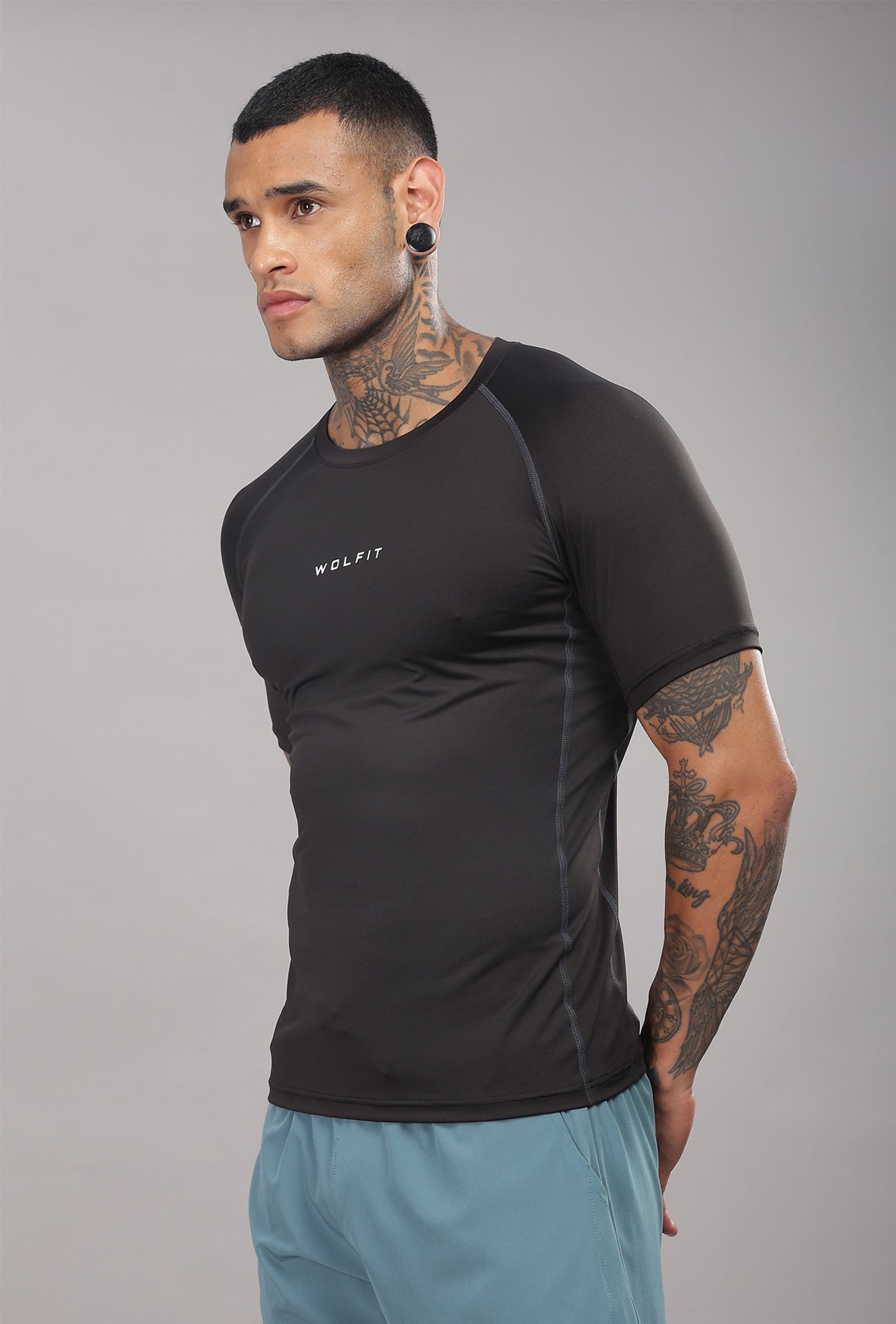 503 Evolve compression tshirt half sleeve - Black