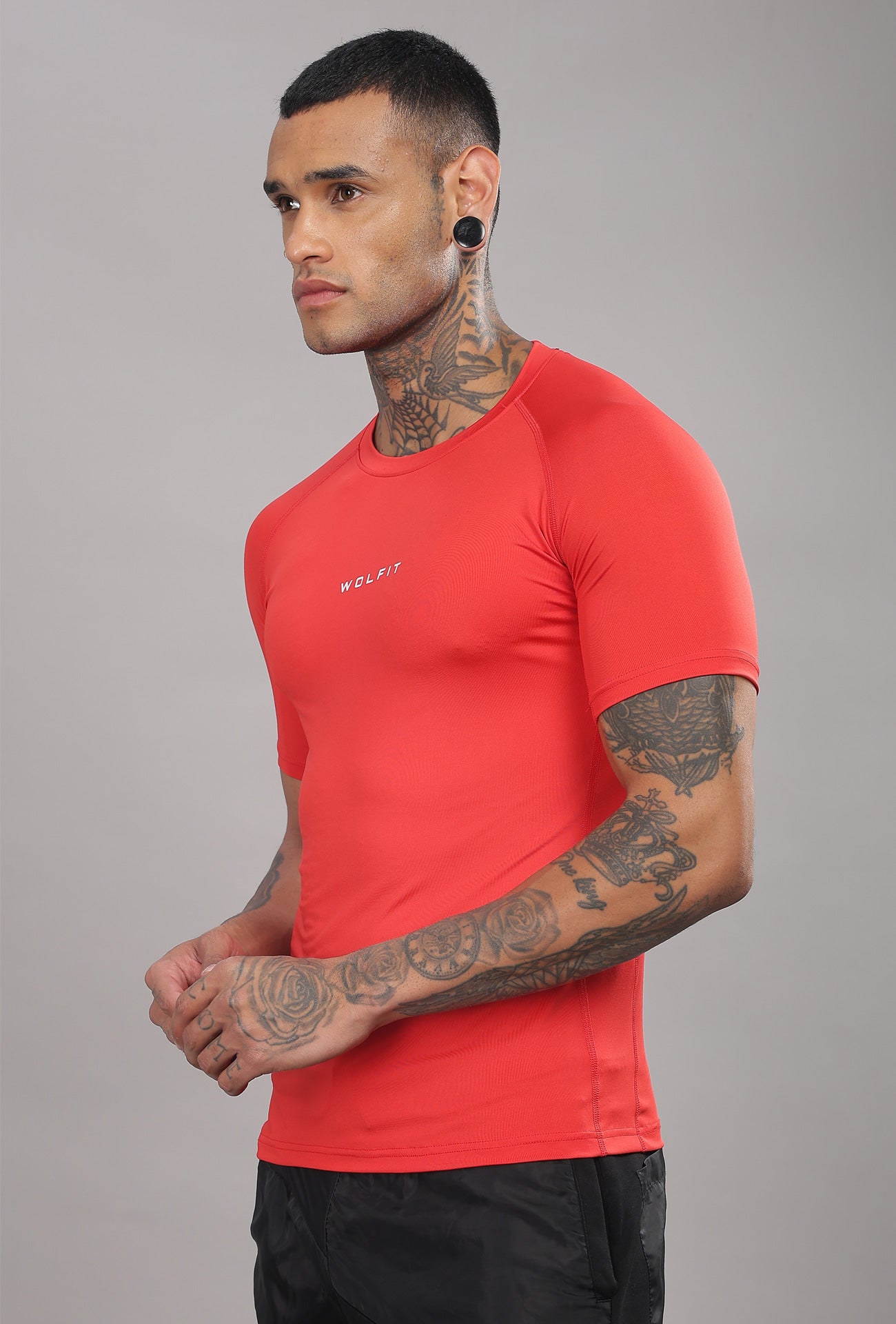 503 Evolve compression tshirt half sleeve - Red