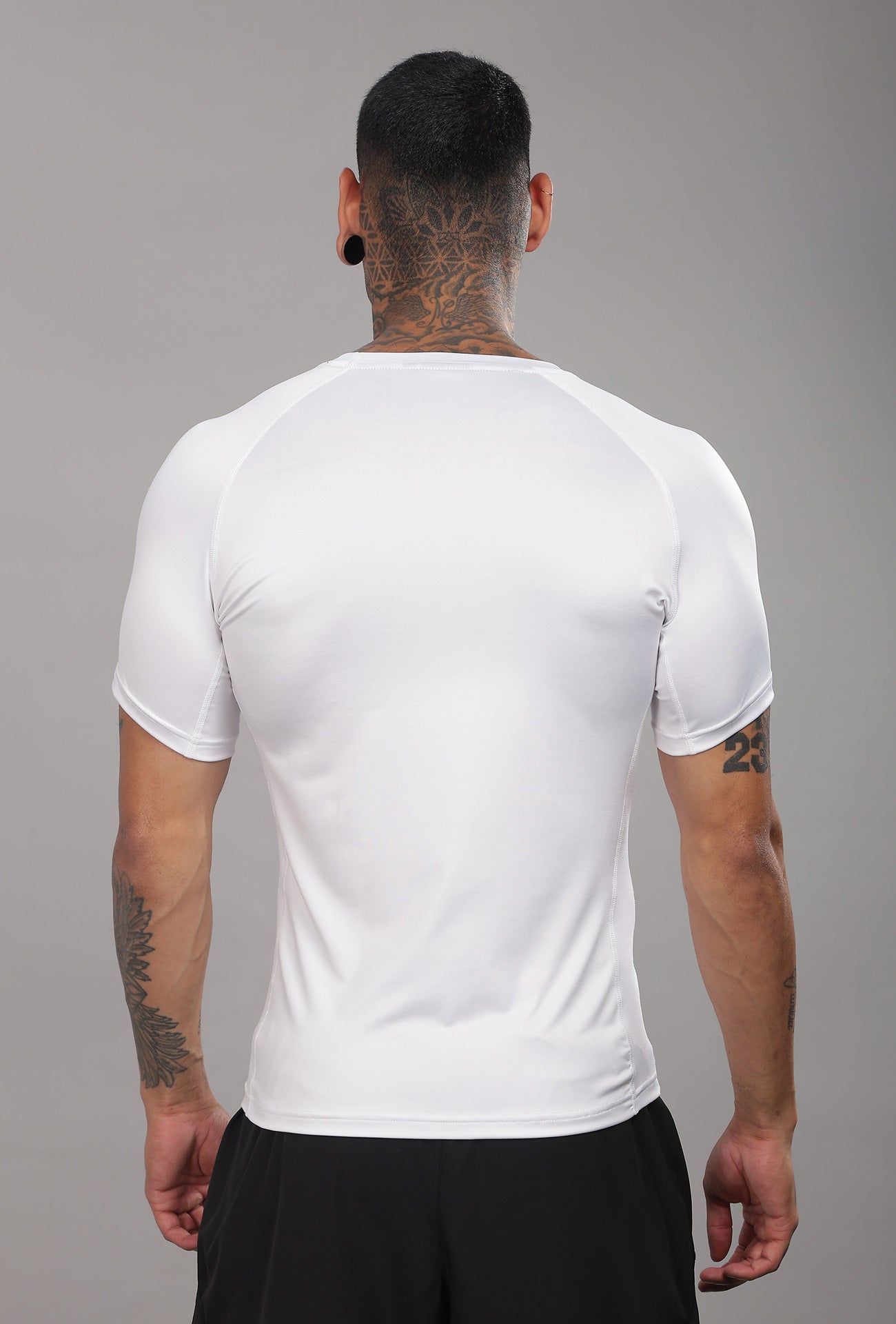 503 Evolve compression tshirt half sleeve - White