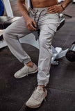 201 Elite Crush Cargo Joggers - Light Grey