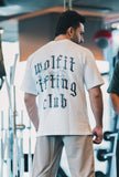 110 Lifting Club Oversize Tshirt - White