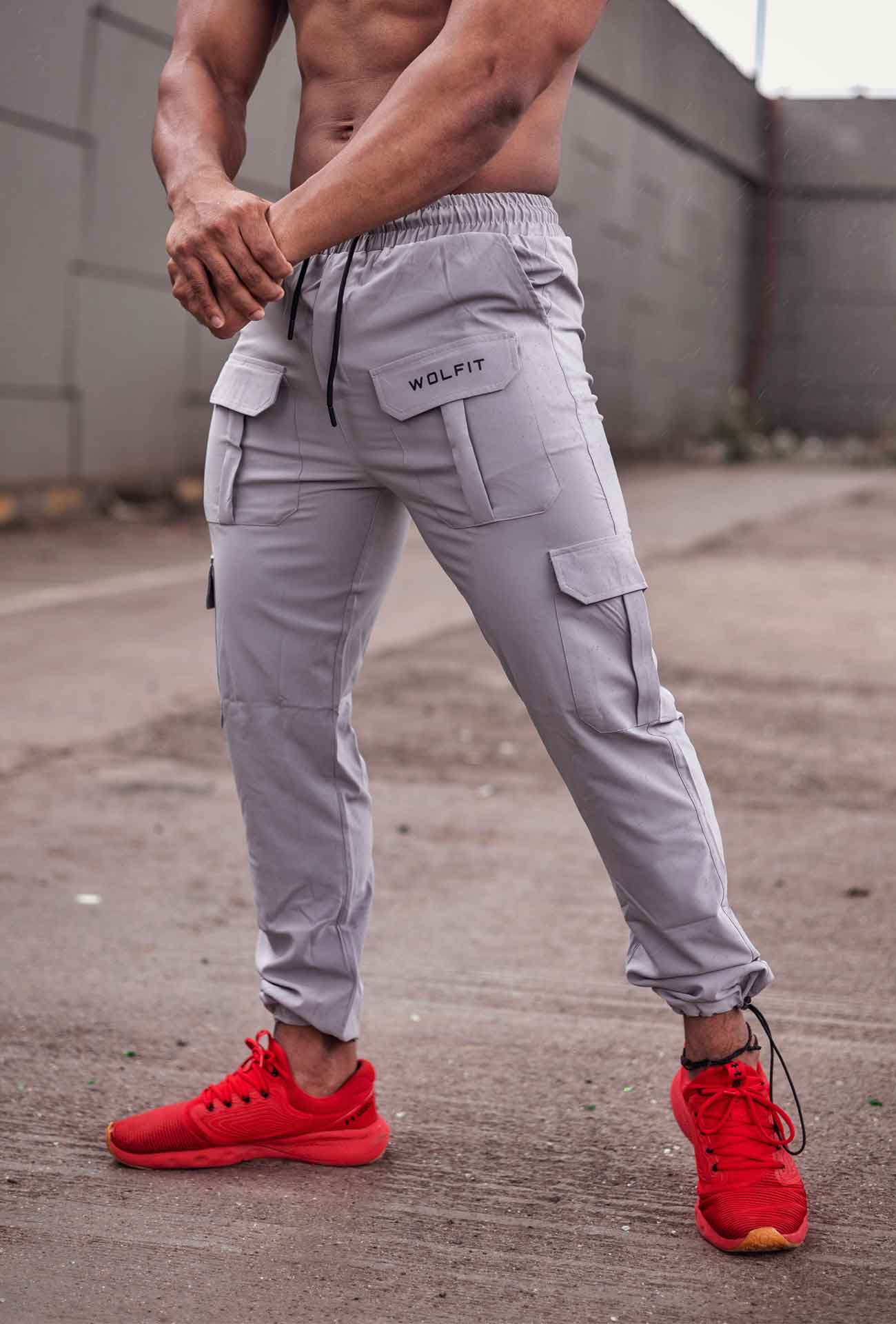 203 Max Cargo Joggers - Grey