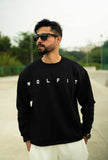 802 Rebel Oversize Sweatshirts - Black