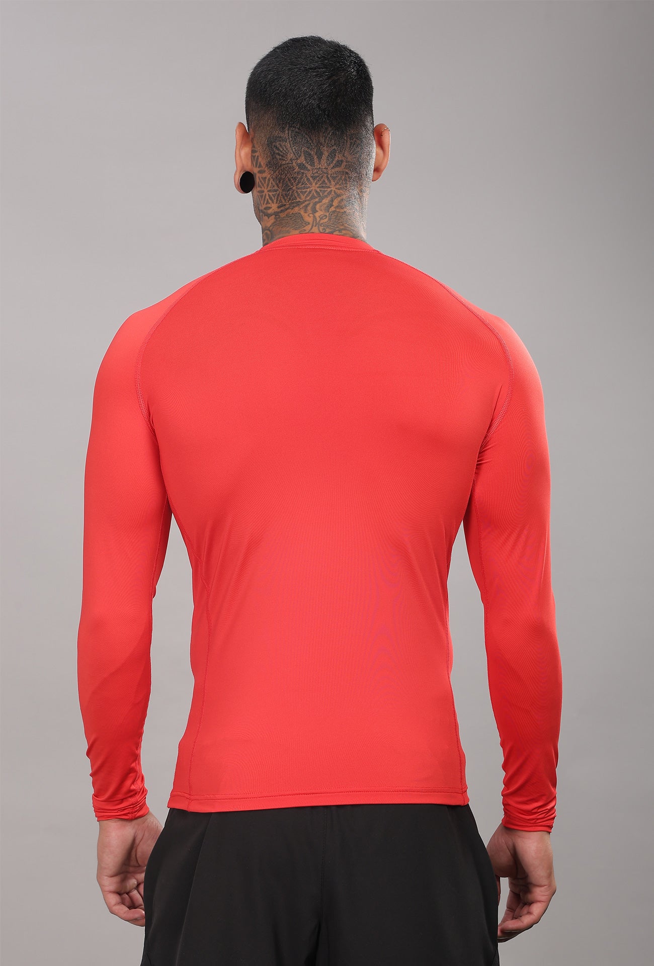 504 Evolve compression tshirt Full sleeve - Red