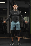 504 Evolve compression tshirt Full sleeve - Black