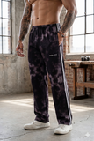 Retro 2.0 Bootcut Trackpant- Black CloudWash