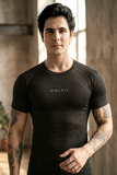 505 Active Compression Half Sleeves T shirt - Black