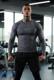 504 Evolve compression tshirt Full sleeve - Grey