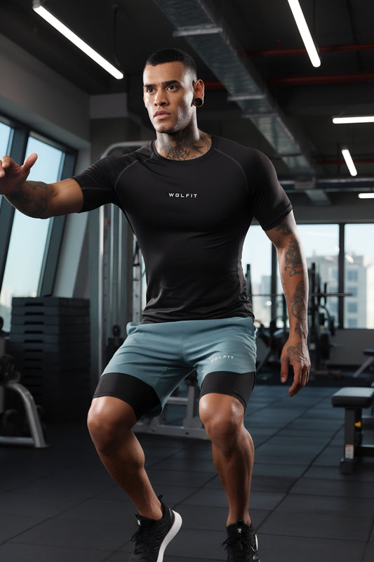503 Evolve compression tshirt half sleeve - Black