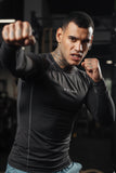 504 Evolve compression tshirt Full sleeve - Black