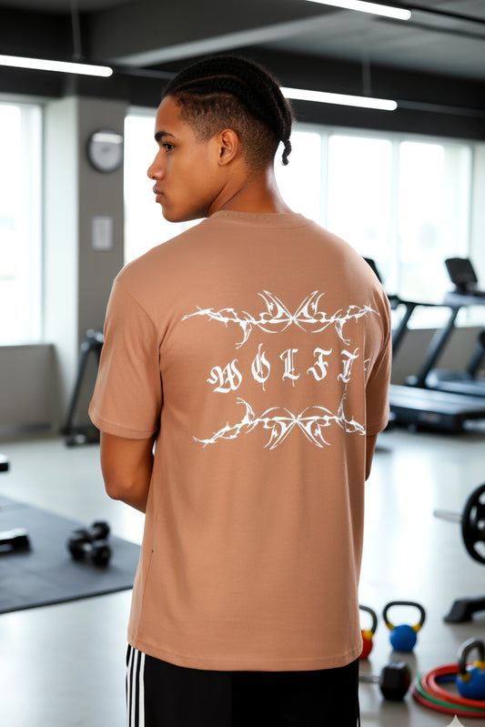 109 Alpha Drip Oversize Tshirt - Skin