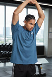 109 Alpha Drip Oversize Tshirt - Petrol Blue