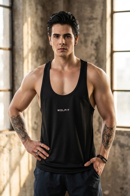 Wolfit Legacy Mesh Stringer-Black