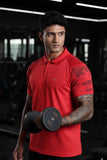 Performance Polo Tshirt - Red