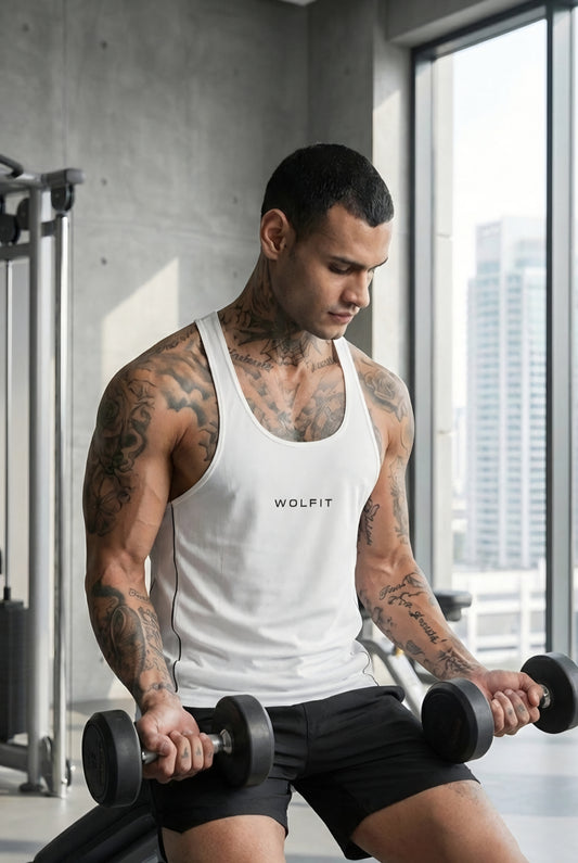 Wolfit Bold Stringer - White