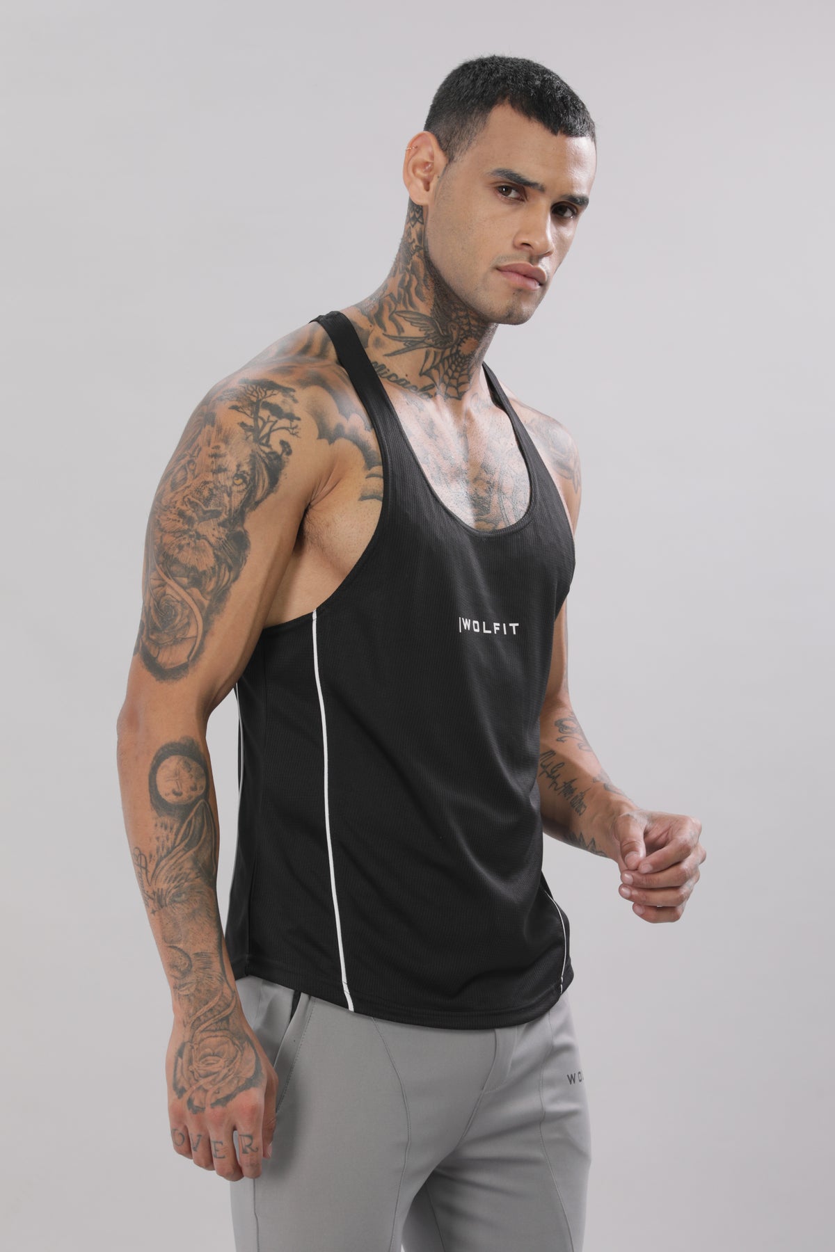 Wolfit Bold Stringer - Black