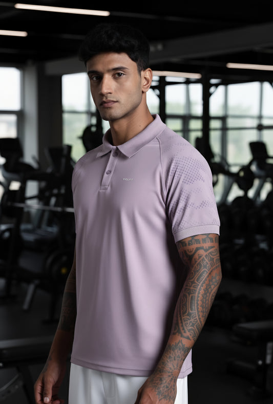 Performance Polo Tshirt - Purple