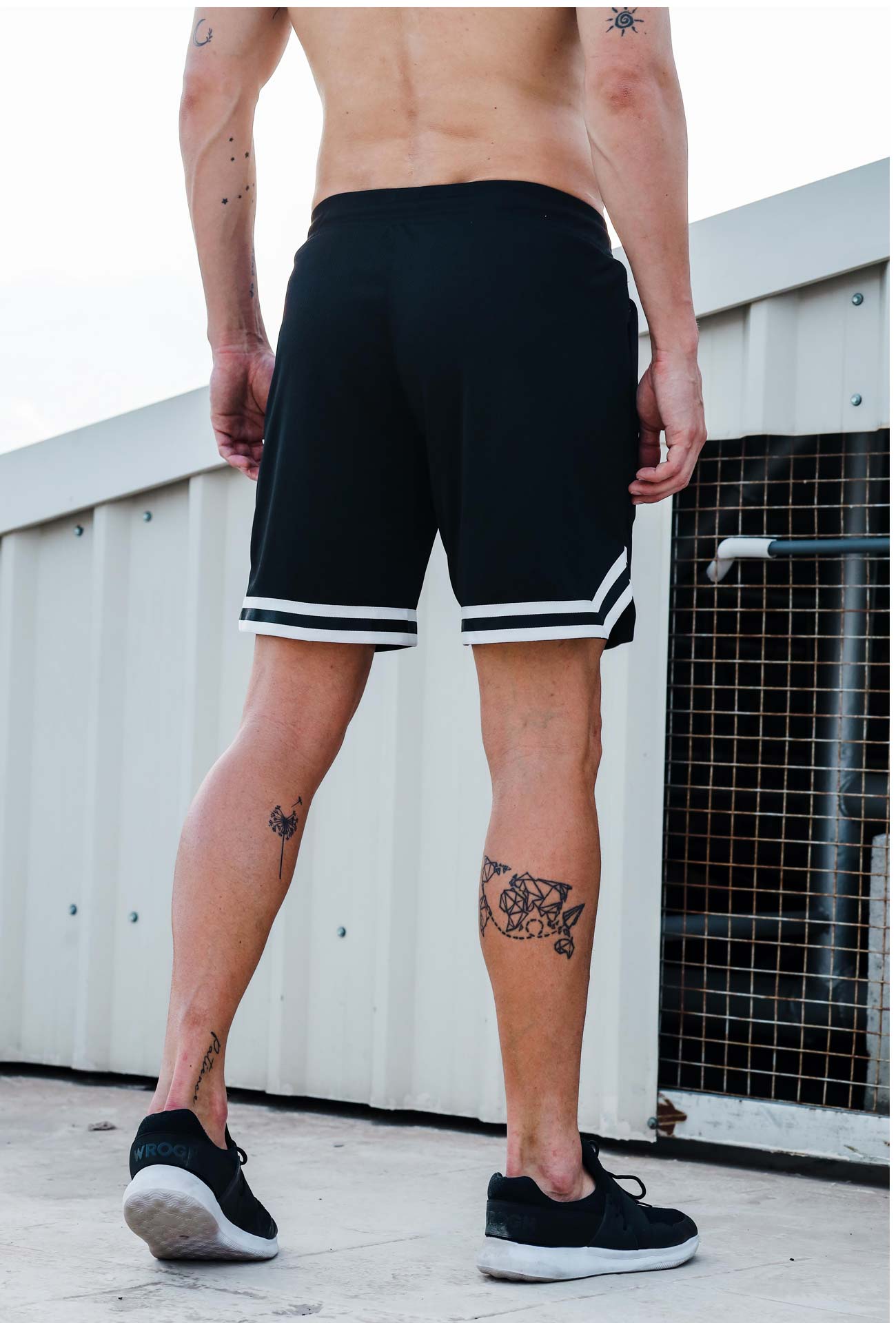 Evolve Mesh Shorts – Black