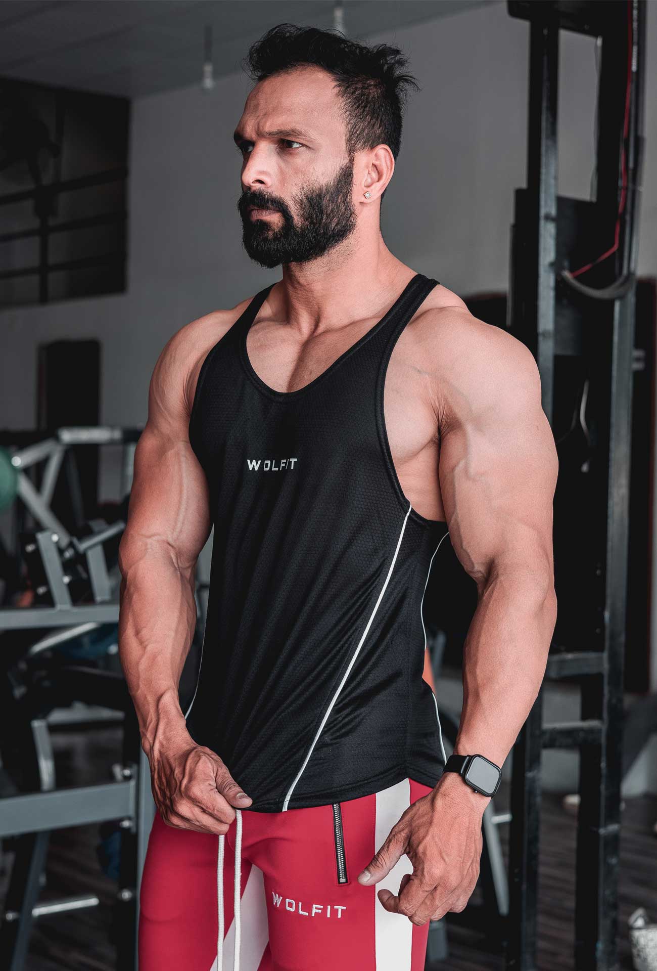 Wolfit Bold Stringer - Black