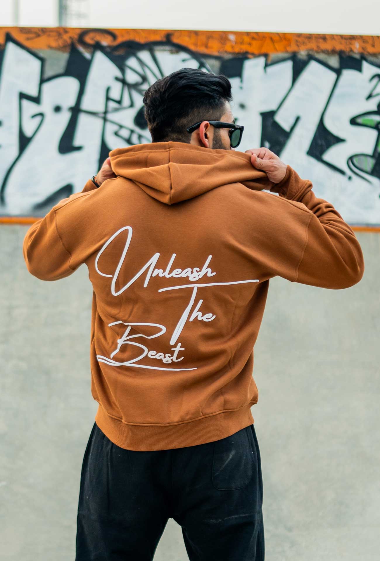 805 Signature Oversize hoodie - Tan