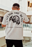 102 Wolf Claw Oversize Tshirt - White