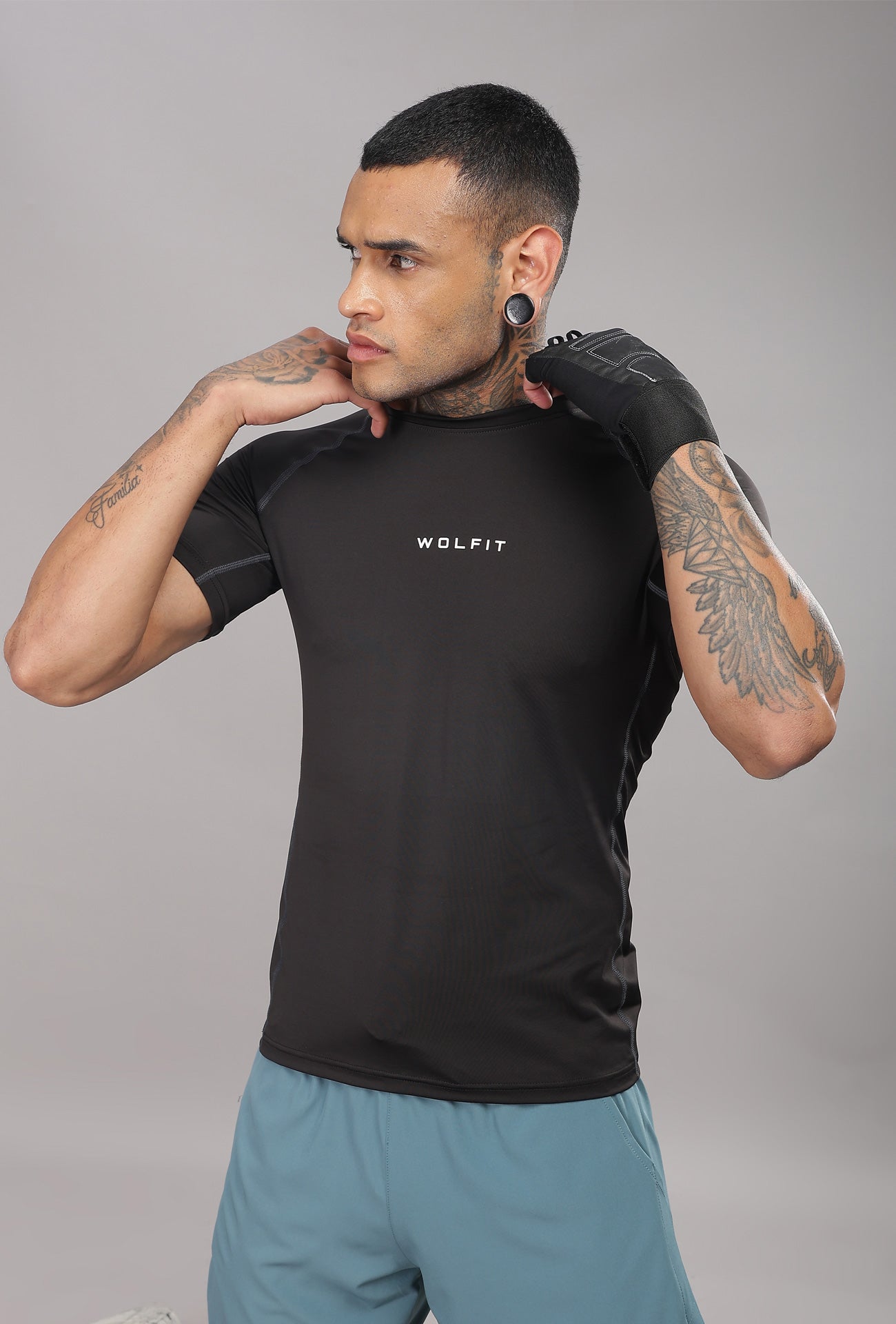 503 Evolve compression tshirt half sleeve - Black