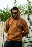 804 Rebel Oversize hoodie - Tan