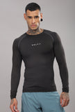 504 Evolve compression tshirt Full sleeve - Black