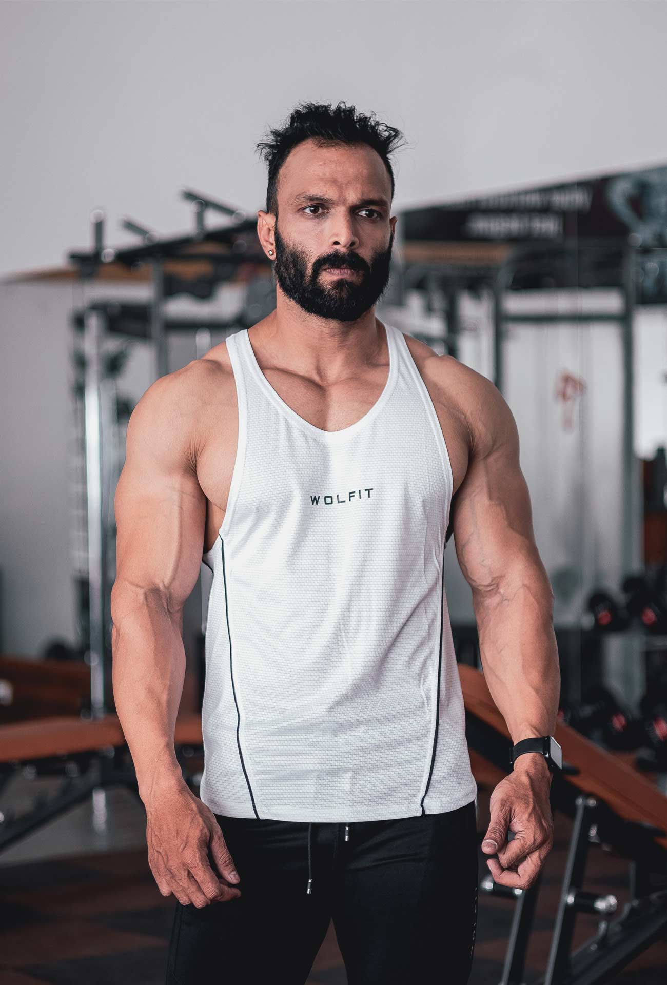 Wolfit Bold Stringer - White