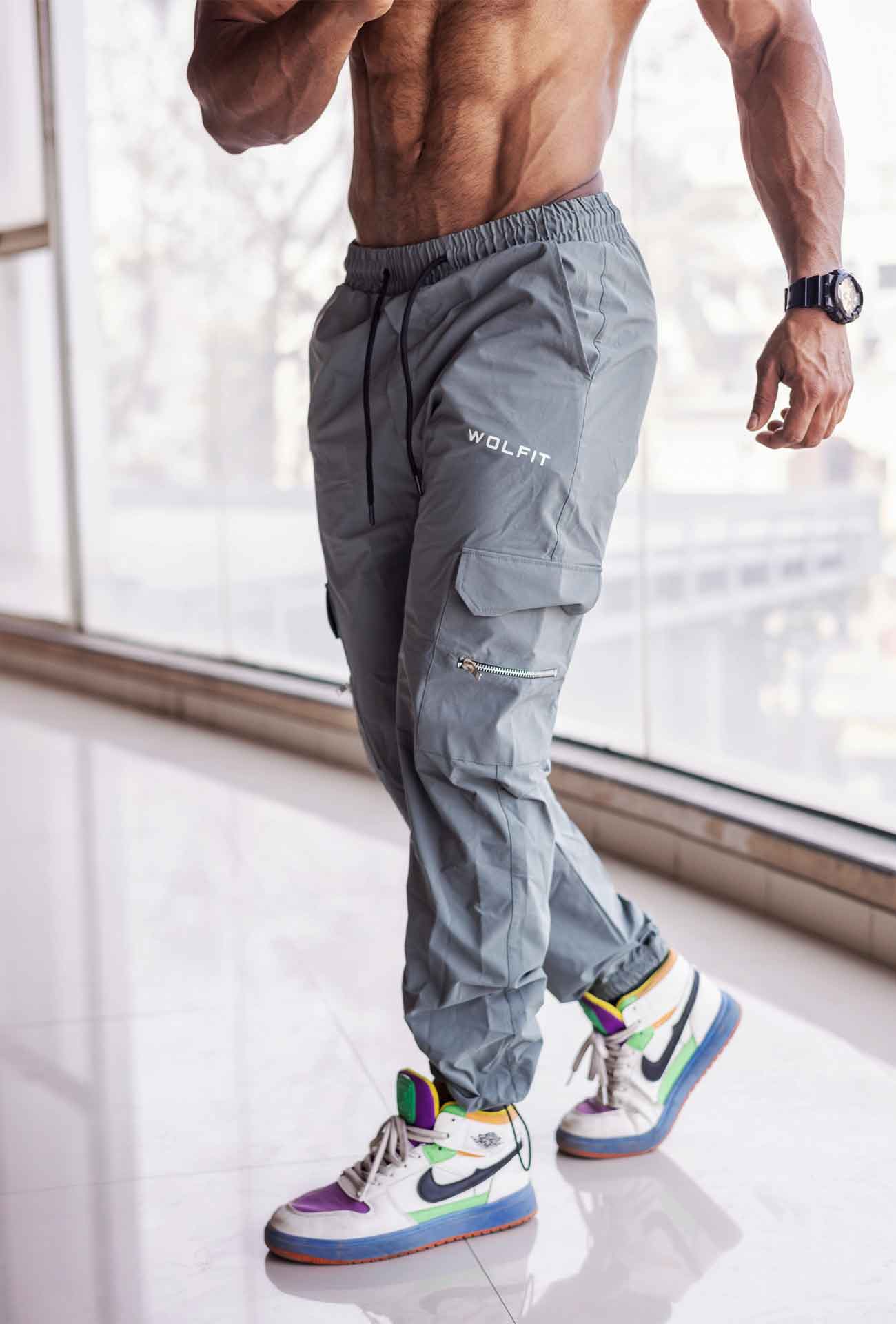 201 Elite Crush Cargo Joggers - Light Green