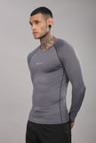 504 Evolve compression tshirt Full sleeve - Grey