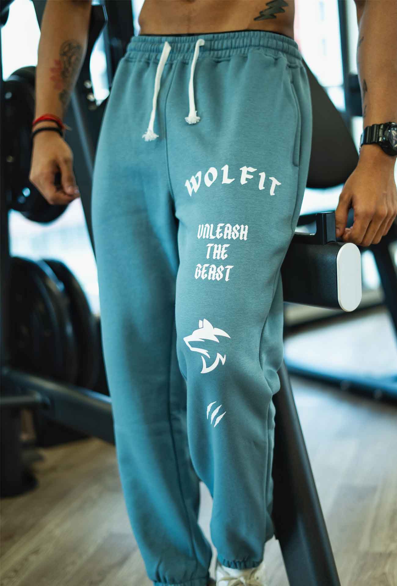 205 Wolf Immortal Jogger - Blue