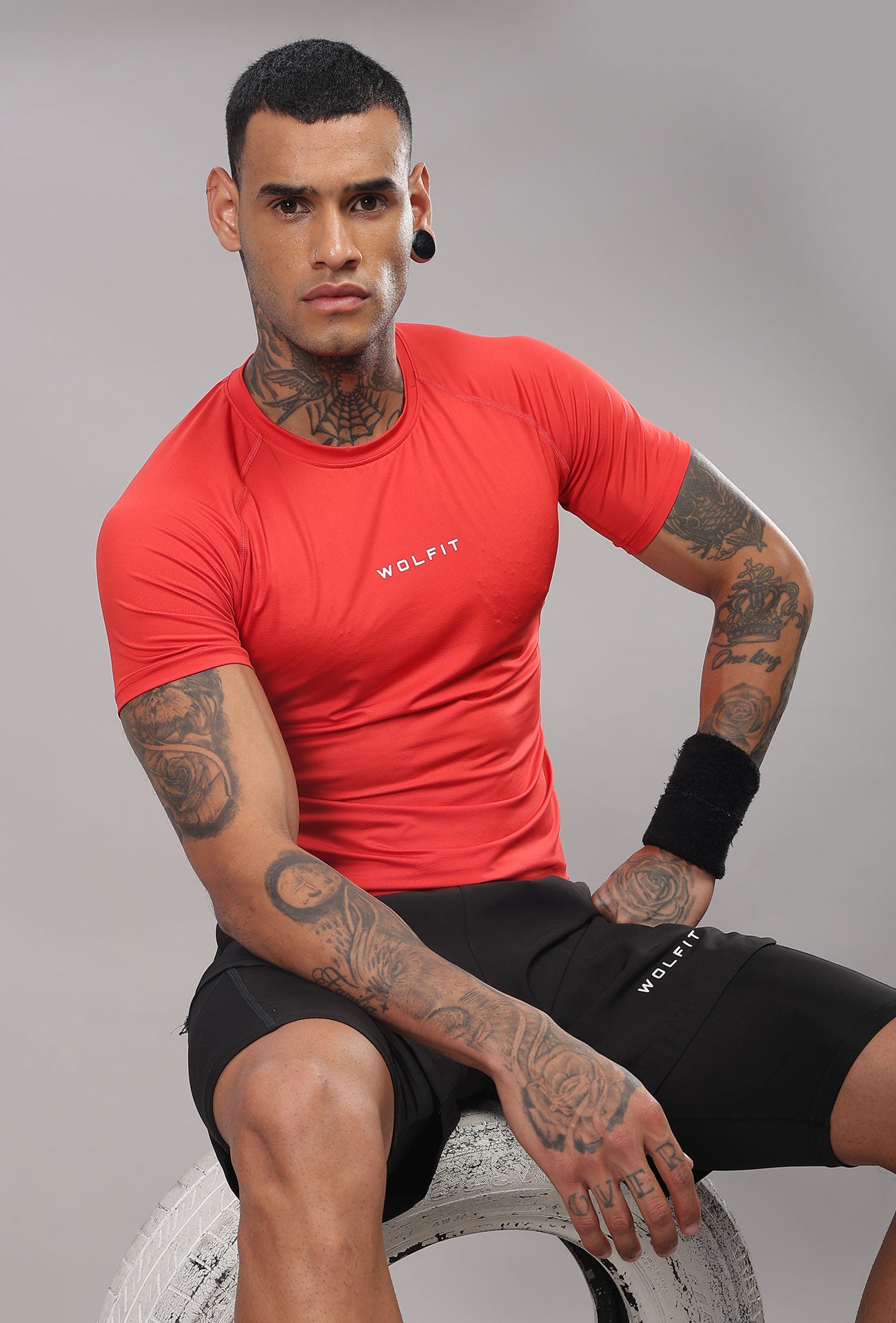 503 Evolve compression tshirt half sleeve - Red