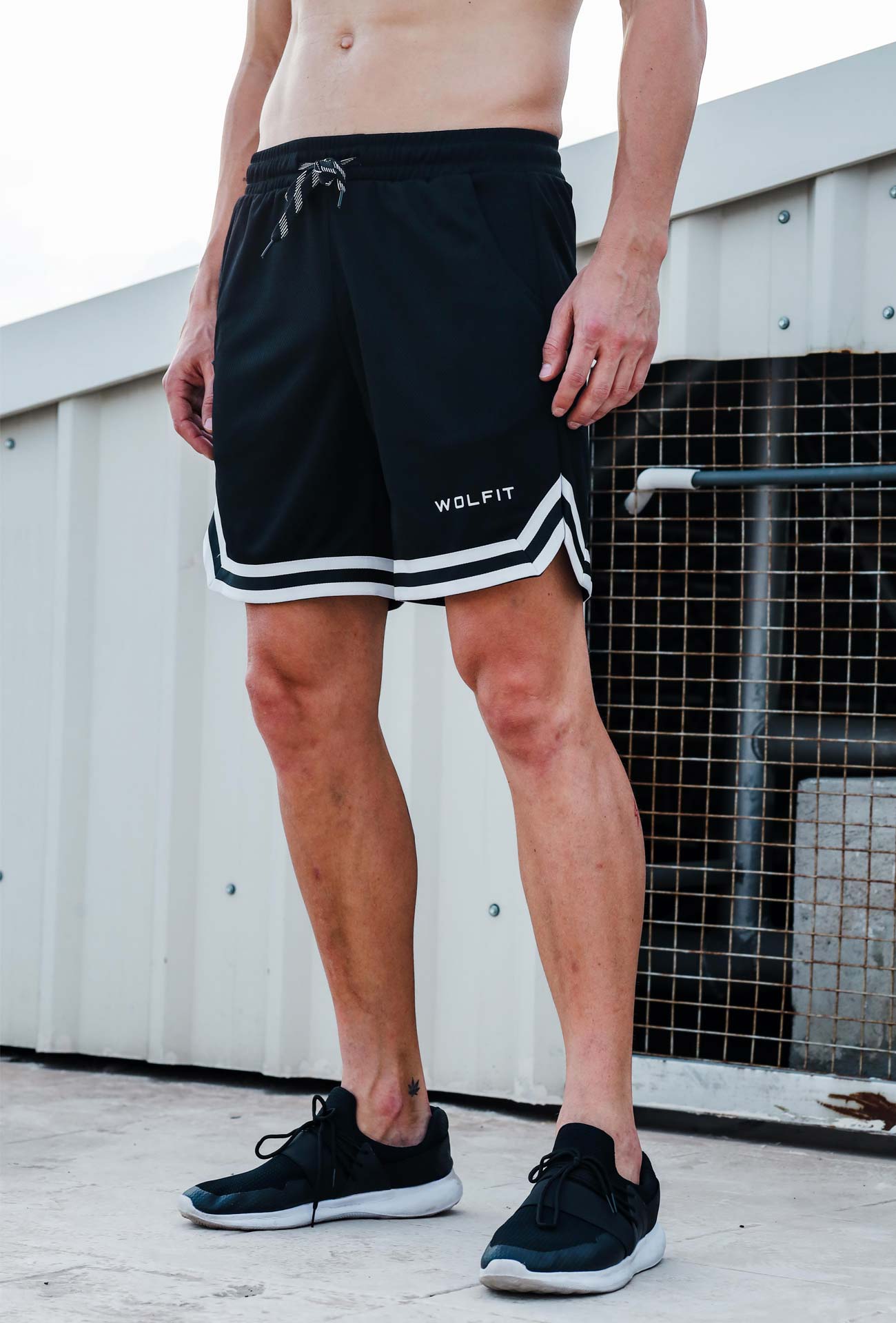 Evolve Mesh Shorts – Black