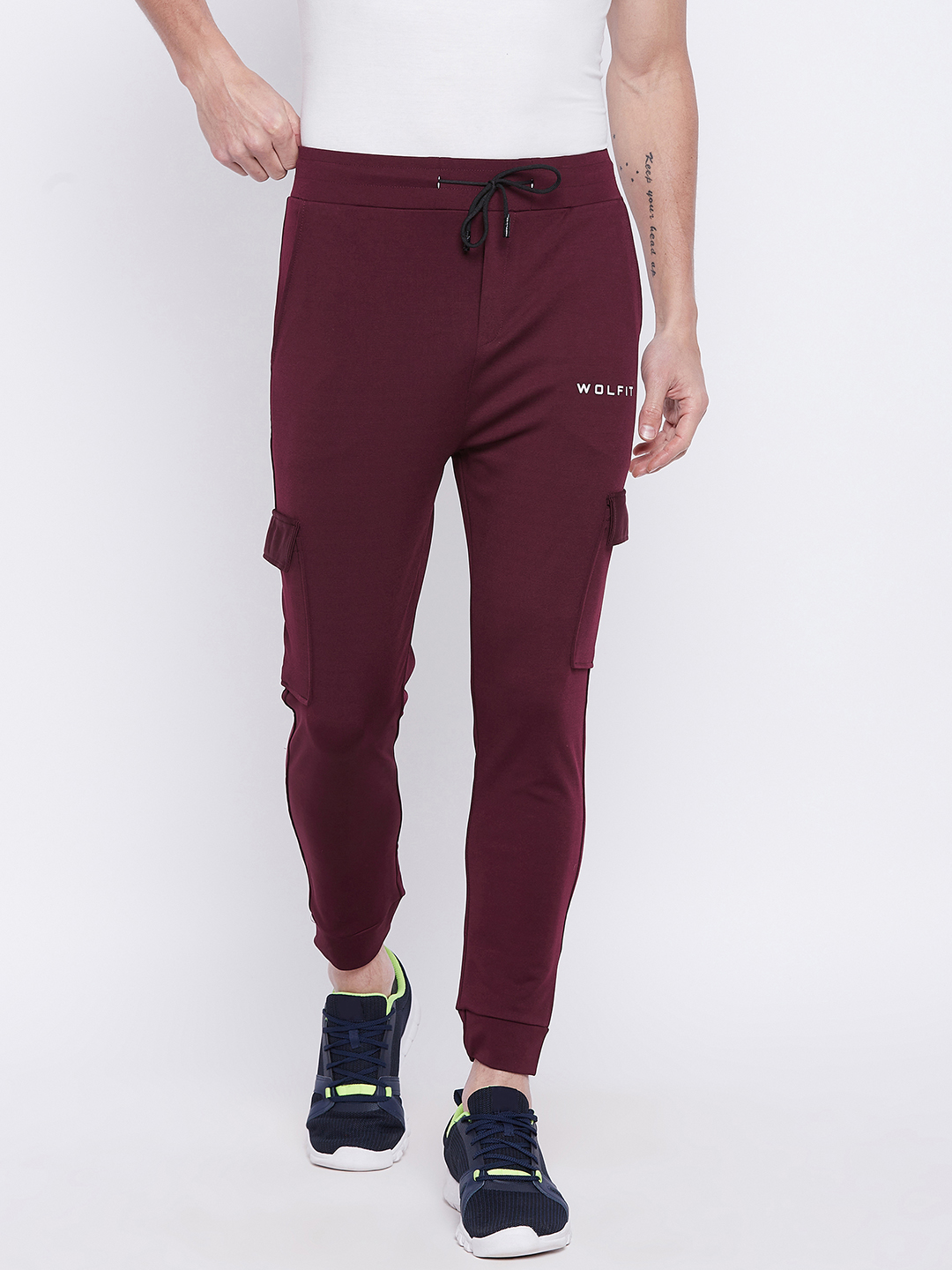 cargo-maroon-wolfit-trackpant