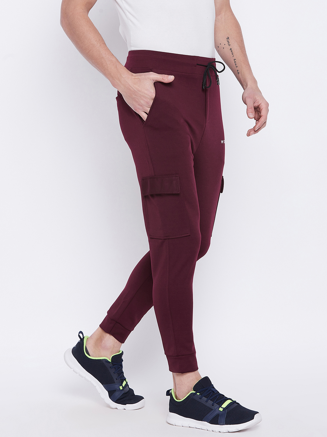 maroon-wolfit-trackpant-cargo