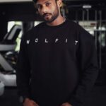 802 Rebel Oversize Sweatshirts – Black
